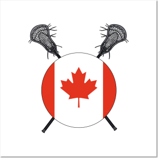 Canada Lacrosse Posters and Art